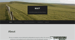 Desktop Screenshot of bset.org.uk